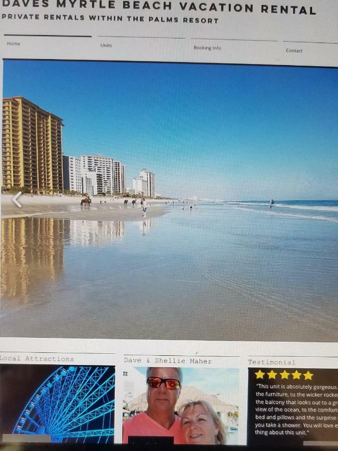 The Palms Resort-Oceanfront Myrtle Beach Exterior foto